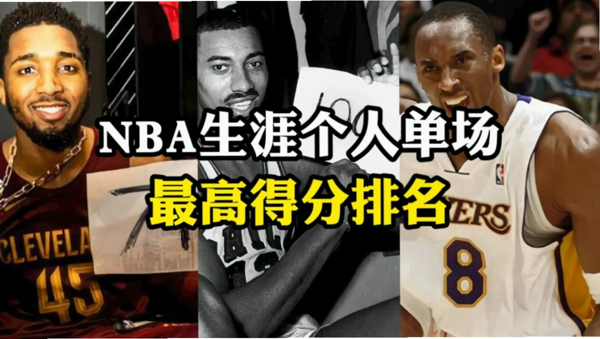 NBA单场最高分 示意图